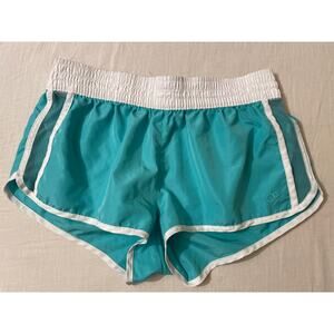 Ocean Pacific OP Womens Size 7-9 Med Beach Shorts Swim‎ Blue Summer